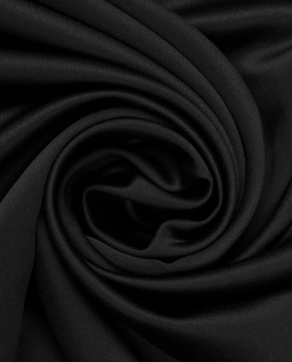 Шелк атлас  240 цвет черный картинка