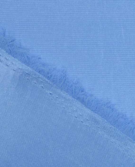 Ткань креп-сатин 0051 цвет голубой картинка 1