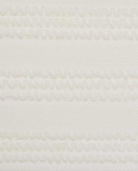Трикотаж вискозный Hugo Boss 3320 цвет белый картинка 2