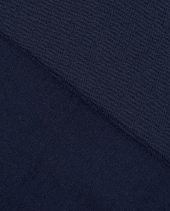 Трикотаж Футер 3-х нитка с начесом 3358 цвет синий картинка 1