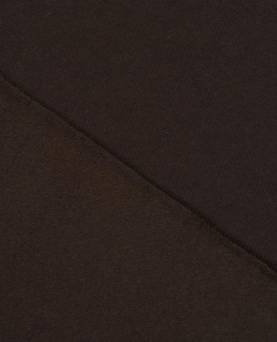 Трикотаж Футер 3-х нитка с начесом 3356 цвет коричневый картинка 1