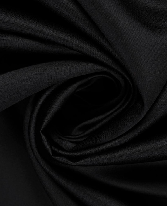 Сатин рубашечный 1230 цвет черный картинка