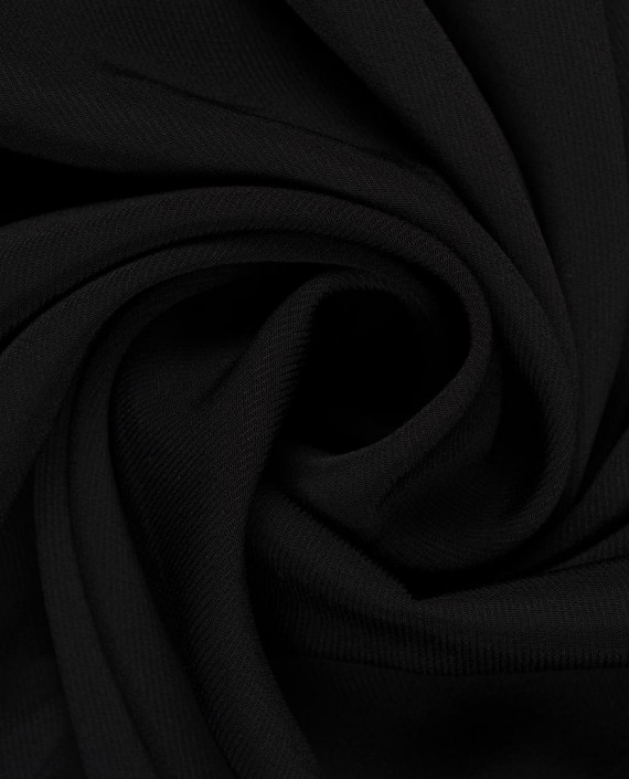 Вискоза костюмная 0720 цвет черный картинка