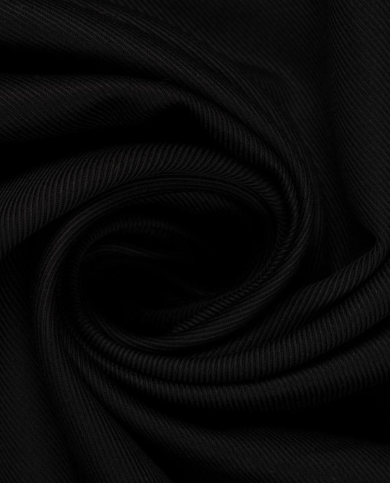 Вискоза костюмная 0722 цвет черный картинка