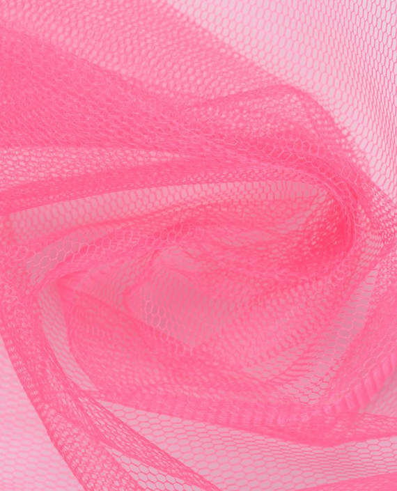 Сетка фатин жесткая 436 цвет розовый картинка
