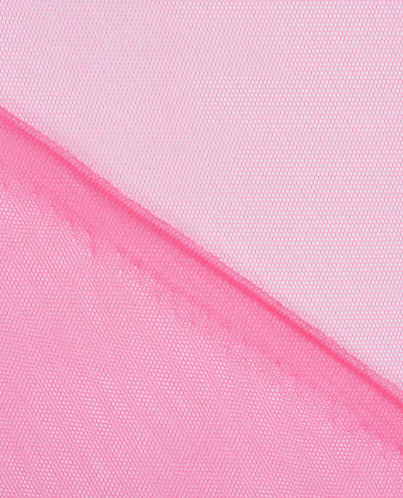 Сетка фатин средняя 444 цвет розовый картинка 1