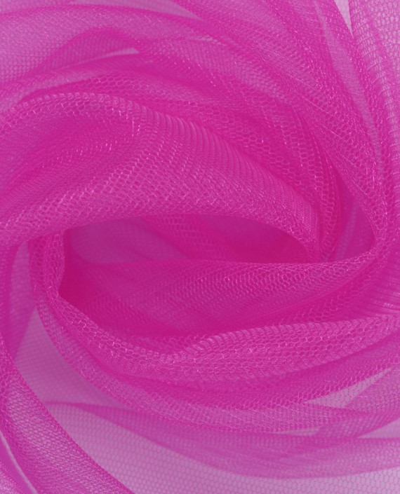 Сетка фатин средняя 445 цвет розовый картинка