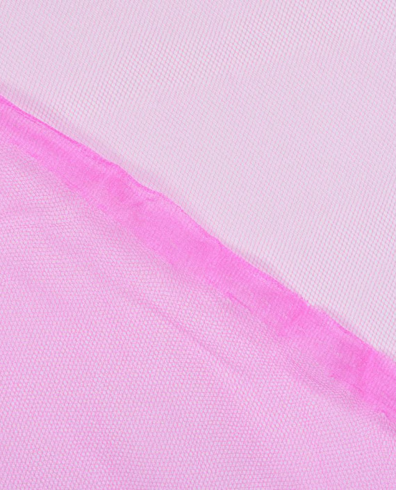 Сетка мягкая глянцевая 434 цвет розовый картинка 1