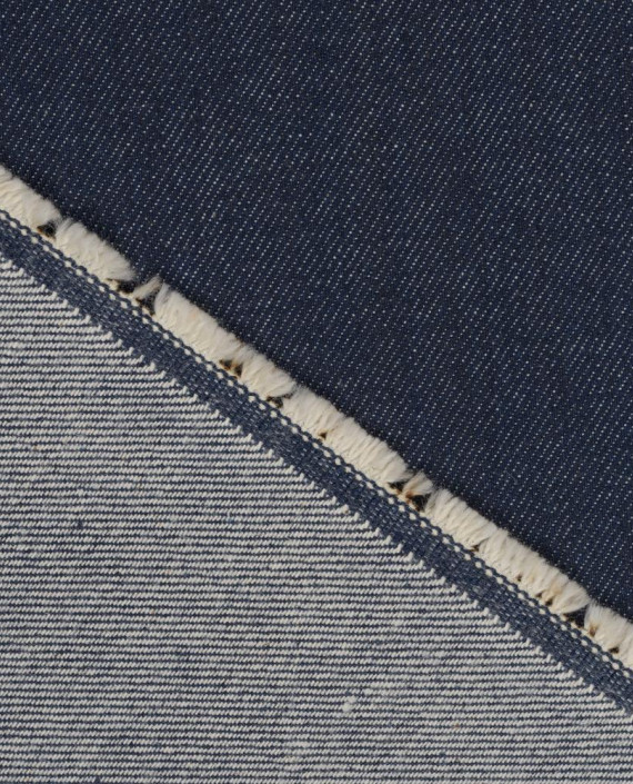 Ткань джинс 1000 цвет синий картинка 1
