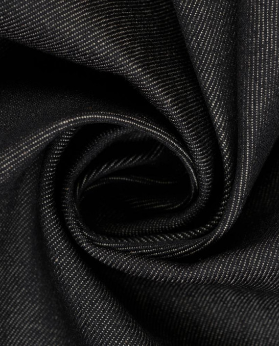 Ткань джинс 996 цвет черный картинка