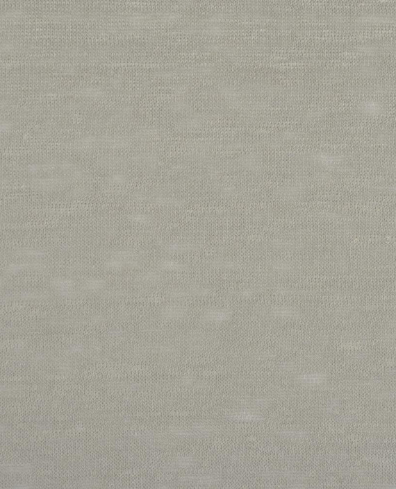 Трикотаж льняной 3498 цвет серый картинка 2