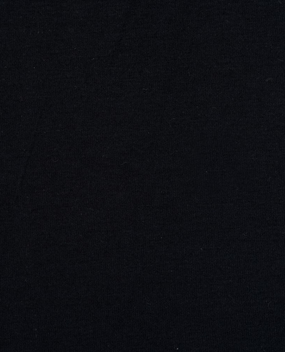 Трикотаж кулирка 3486 цвет черный картинка 2