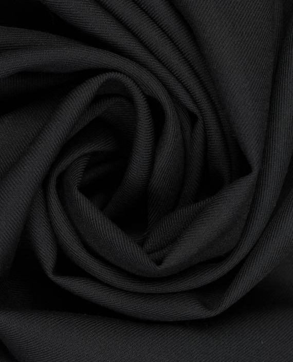 Шерсть костюмная 2817 цвет черный картинка