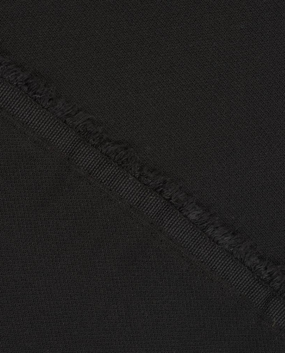 Поливискоза костюмная  1240 цвет черный картинка 1
