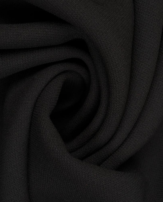 Поливискоза костюмная  1240 цвет черный картинка