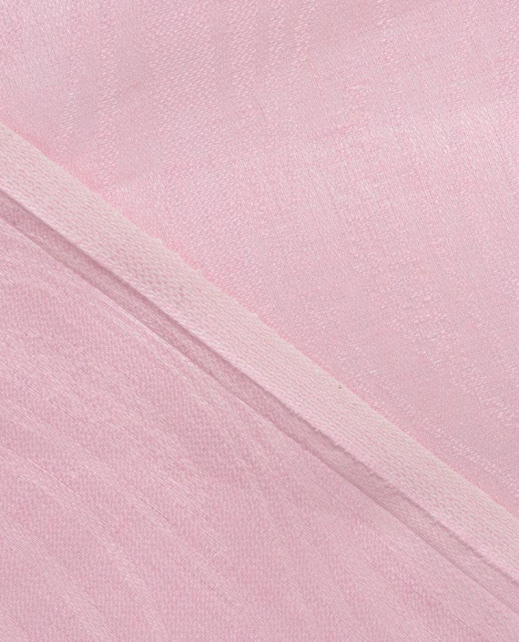 Последний отрез 0,9м Лён портьерный 11058 цвет розовый картинка 1