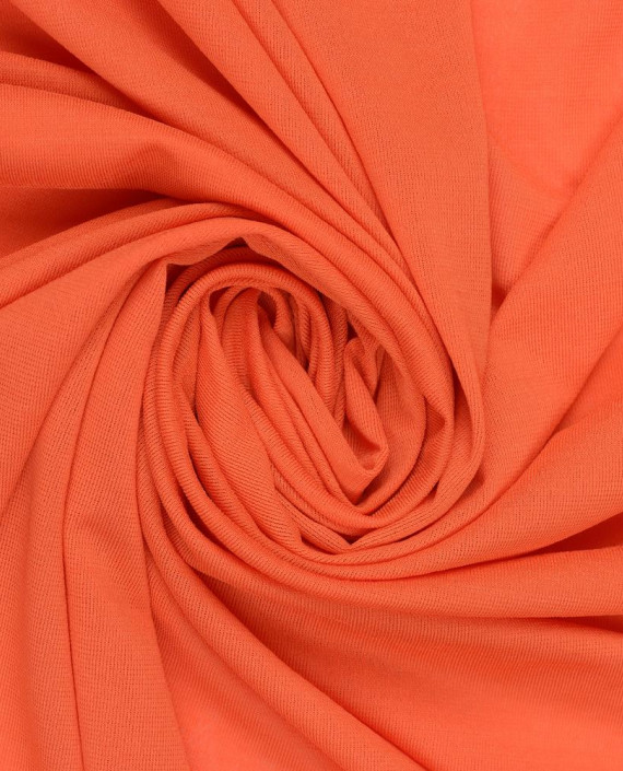 Трикотаж вискозный 3559 цвет оранжевый картинка