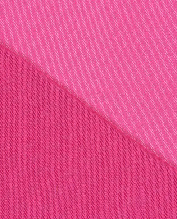 Последний отрез 0,8 м Сетка трикотажная 1479 цвет розовый картинка 1