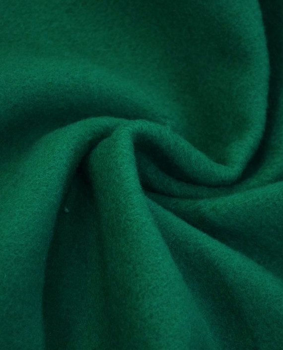 Ткань Шерсть Пальтовая 1801 цвет зеленый картинка