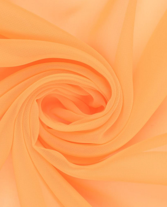 Ткань шифон 0609 цвет оранжевый картинка