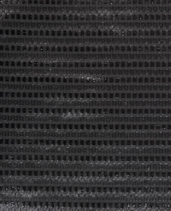 Ткань Парча 178 цвет черный картинка 2