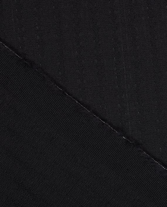 Шерсть костюмная 2858 цвет черный картинка 1
