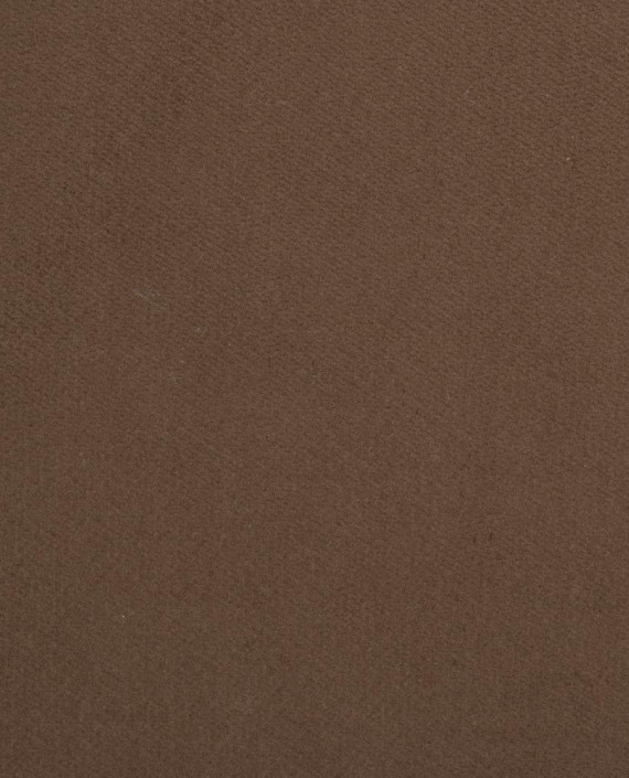Велюр хлопковый 133 цвет коричневый картинка 2