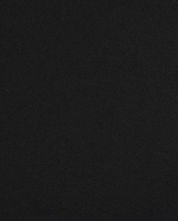 Поливискоза костюмная 0202 цвет черный картинка 2