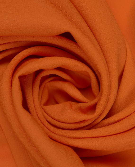 Креп шелковый 0165 цвет оранжевый картинка