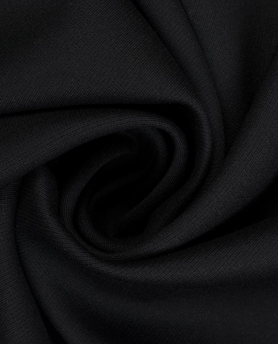 Шерсть пальтовая 2878 цвет черный картинка