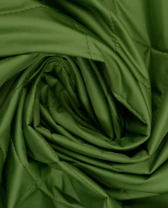 Курточная стеганная двухсторонняя 200 цвет зеленый картинка