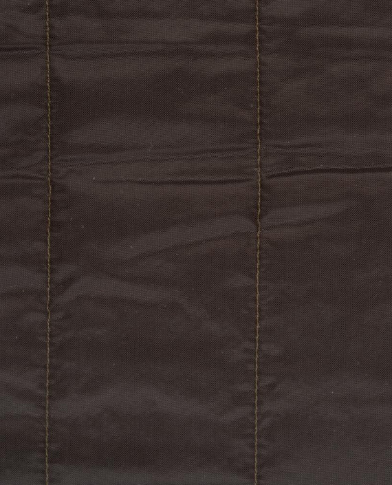 Последний отрез 0.8м Курточная стеганная 1192 цвет коричневый картинка 2