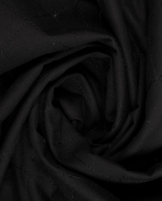 Лен стеганный 204 цвет черный картинка