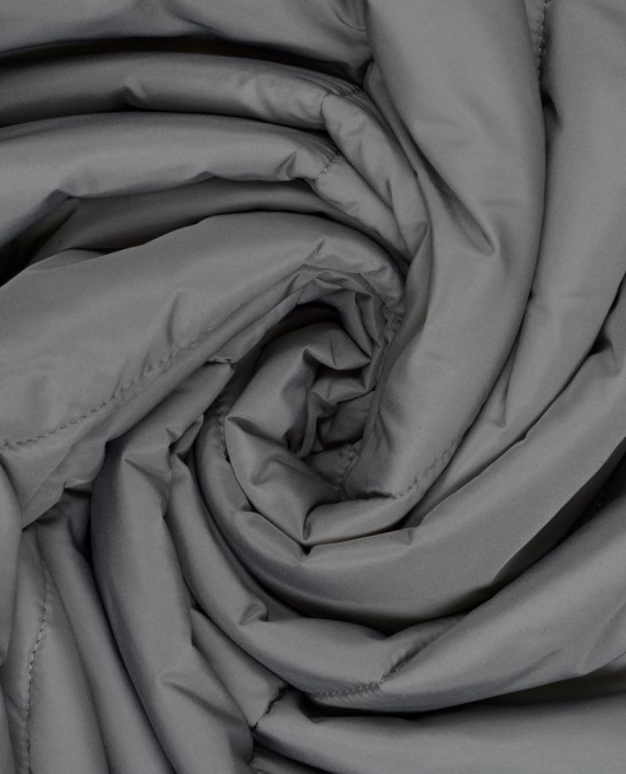 Курточная стеганная 194 цвет серый картинка