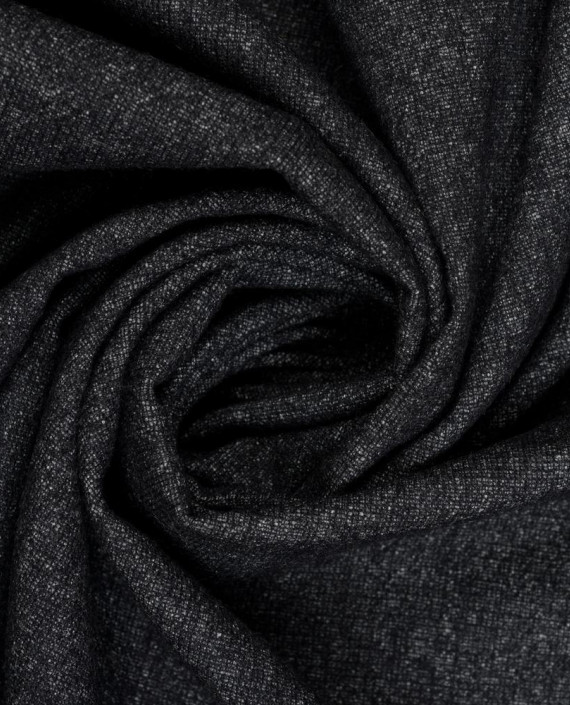 Шерсть костюмная с пропиткой 2859 цвет черный картинка