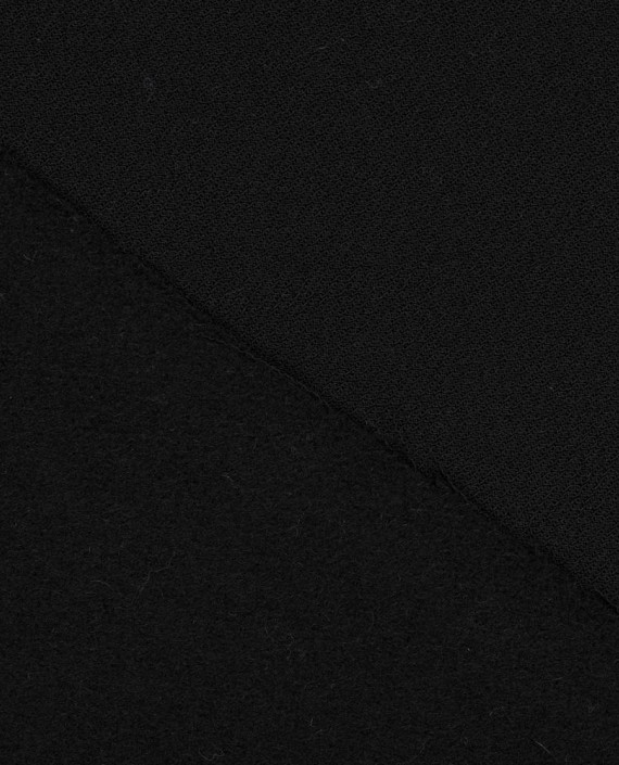 Шерсть пальтовая 2870 цвет черный картинка 1