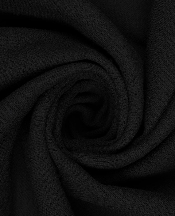 Шерсть пальтовая 2870 цвет черный картинка