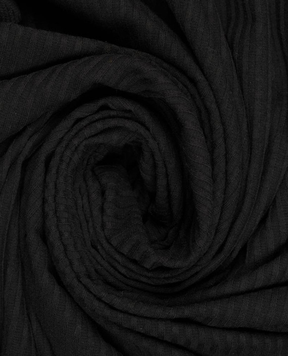 Трикотаж лапша 3629 цвет черный картинка