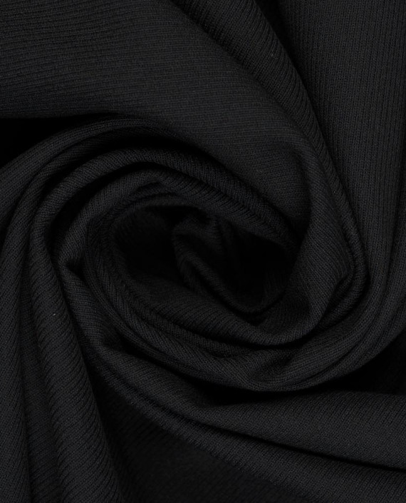 Ткань костюмная 0228 цвет черный картинка