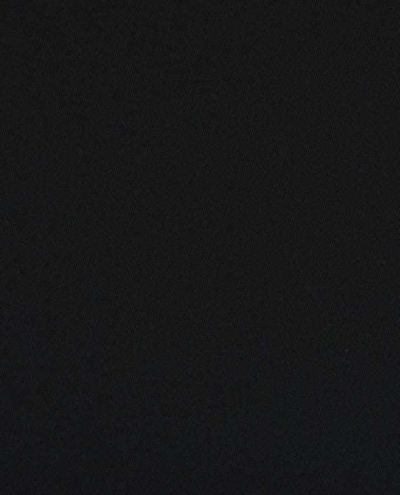 Поливискоза костюмная 0211 цвет черный картинка 2