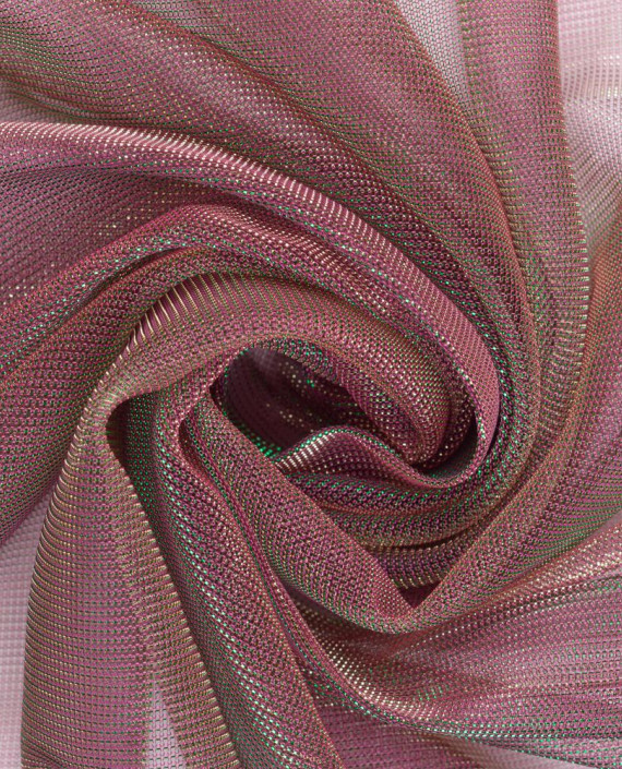Сетка с люрексом 496 цвет розовый картинка