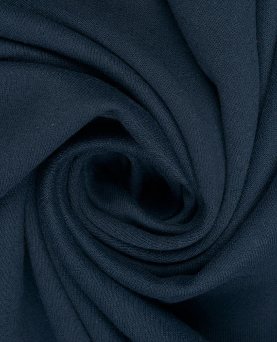 Трикотаж Футер 3-х нитка с начесом 3638 цвет синий картинка
