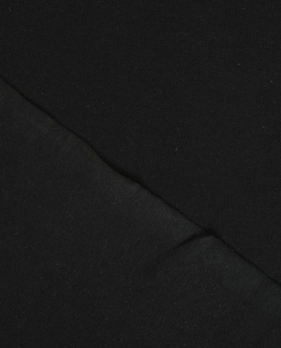Трикотаж кулирка 3628 цвет черный картинка 1