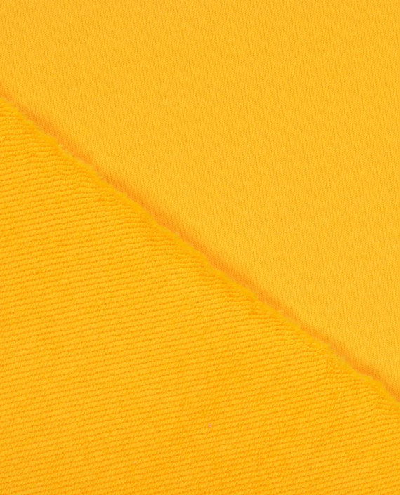 Трикотаж Футер 3-х нитка петля 3635 цвет желтый картинка 1