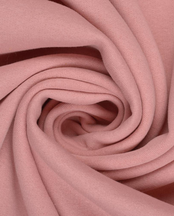 Трикотаж Футер 3-х нитка с начесом 3640 цвет розовый картинка