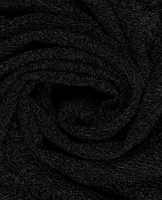 Трикотаж с люрексом 3630 цвет черный картинка