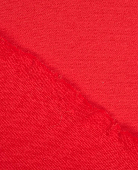 Ткань Трикотаж Футер Петля 2425 цвет красный картинка 1