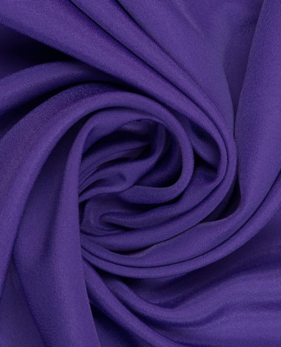 Креп плательный 0170 цвет фиолетовый картинка