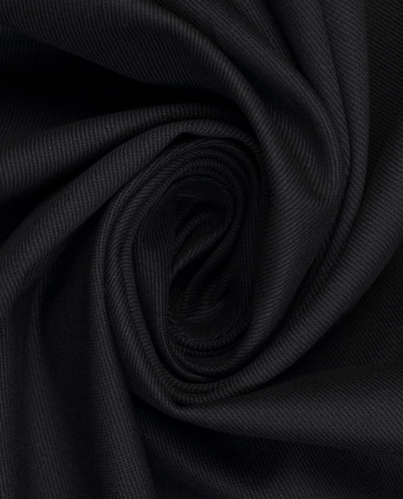 Хлопок костюмный 3609 цвет черный картинка