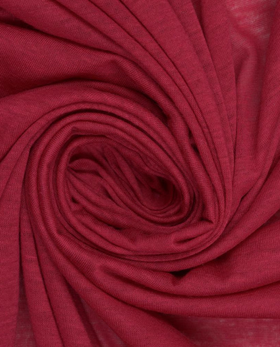 Трикотаж Шерстяной 2734 цвет бордовый картинка